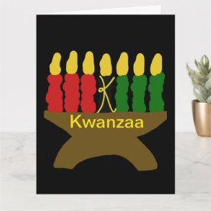 Carte Kwanzaa Kinara