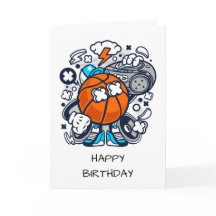 La bande dessinée de Boombox de basket-ball a