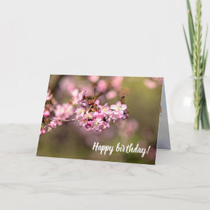 Carte La Beauté De Sakura En Fleurs De Cerisiers N'A Jam