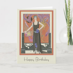 Carte La Belle Dame Sans Merci 1921 par Georges Barbier