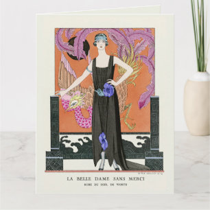 Carte La Belle Dame sans Miséricorde par George Barbier