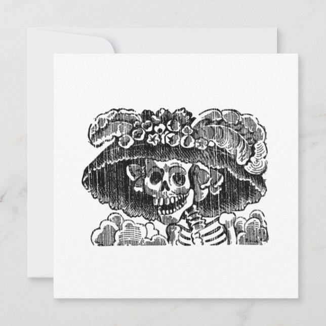 Carte La Calavera Catrina (Devant)