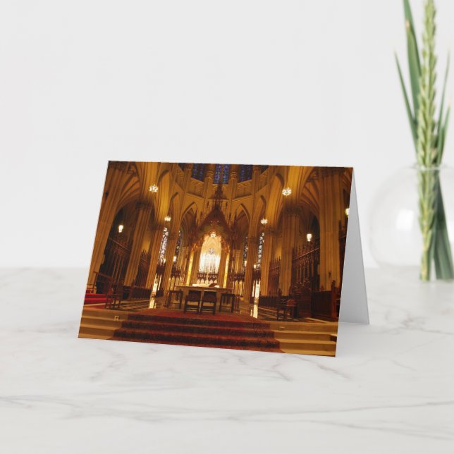 Carte La cathédrale de St Patrick (Devant)