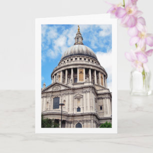 Carte La cathédrale Saint-Paul, Londres, Angleterre,