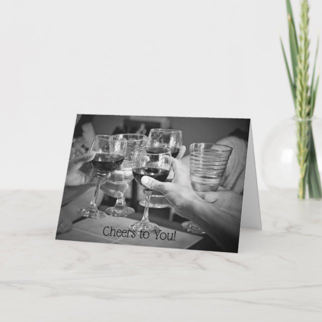 Carte La célébration de vous cardent (Devant)