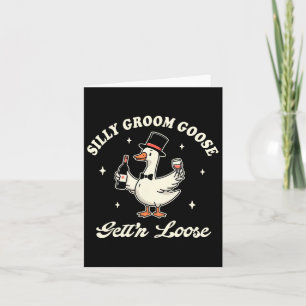 Carte La chambre à être bachelorette Silencieuse Goose G