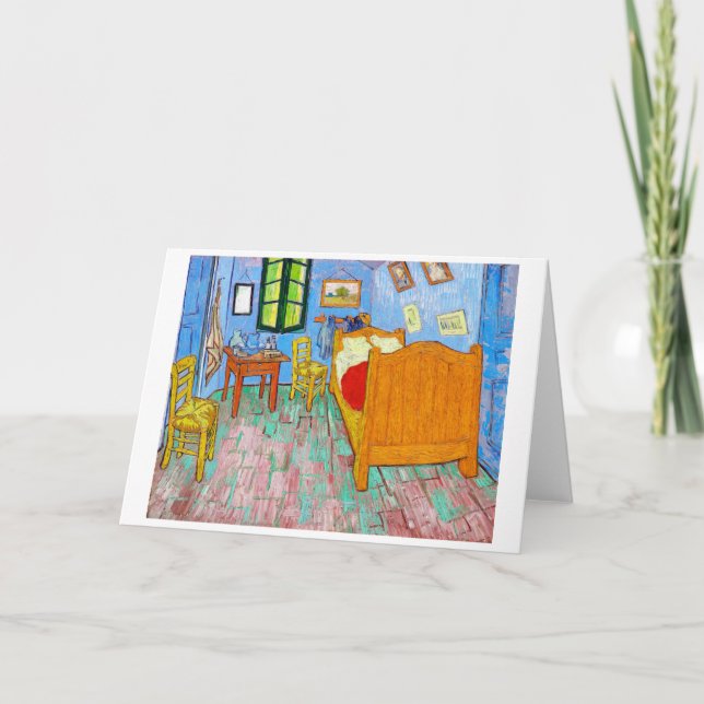 Carte La Chambre, Van Gogh (Devant)