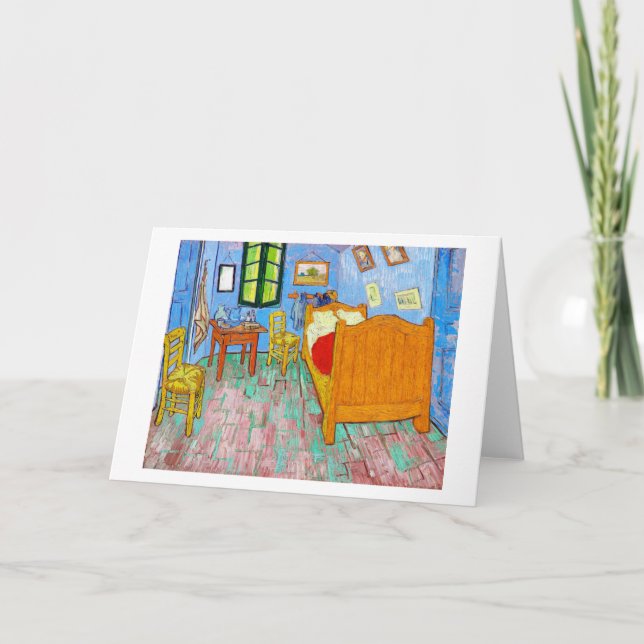 Carte La Chambre, Van Gogh (Devant)