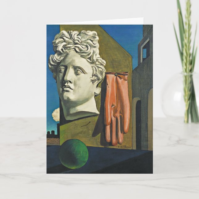 Carte La chanson d'amour | Giorgio de Chirico | (Devant)