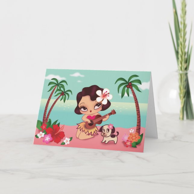 Carte La chanson insulaire de Hula Lulu (Devant)