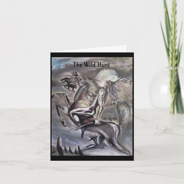 Carte La chasse sauvage (Devant)