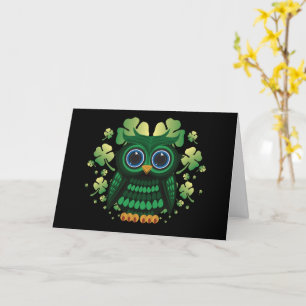 Carte La chouette de la Saint-Patrick