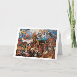 Carte La chute des anges rebelles, Pieter Bruegel