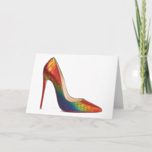 Carte La citation Louboutin chrétien de Cendrillon