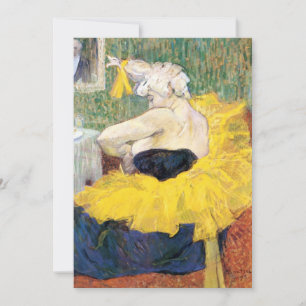 Carte La Clownesse (clown) Cha-U-Kao par Toulouse Lautre