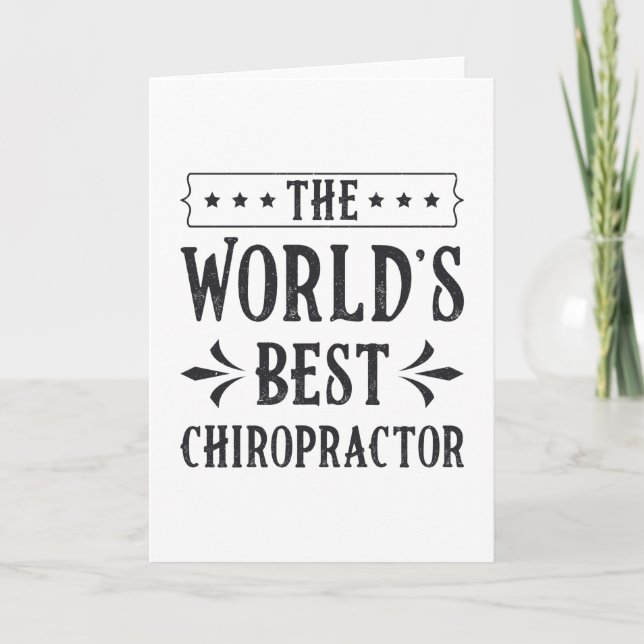 Carte La colonne vertébrale chiropratique du meilleur ch (Devant)