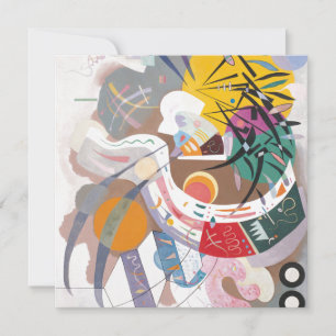 Carte La courbe dominante de Kandinsky Peinture d'art Ab