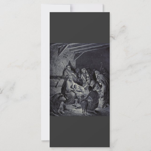 Carte La crèche biblique (Devant)