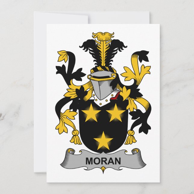 Carte La crête de la famille Moran (Devant)