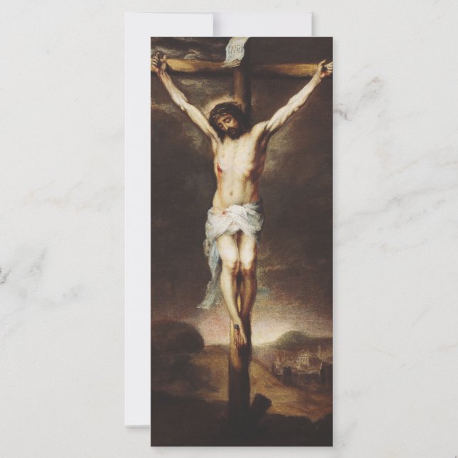Carte La Crucifixion par Bartolome Esteban Murillo (Devant)