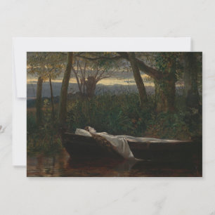 Carte La Dame de Shalott   Walter Crane