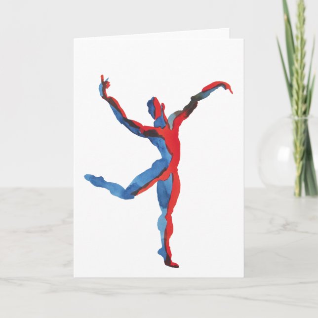 Carte La danse de ballet (Devant)
