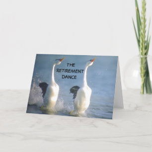 CARTE LA DANSE DE LA RETRAITE PARTICULIÈREMENT POUR VOUS