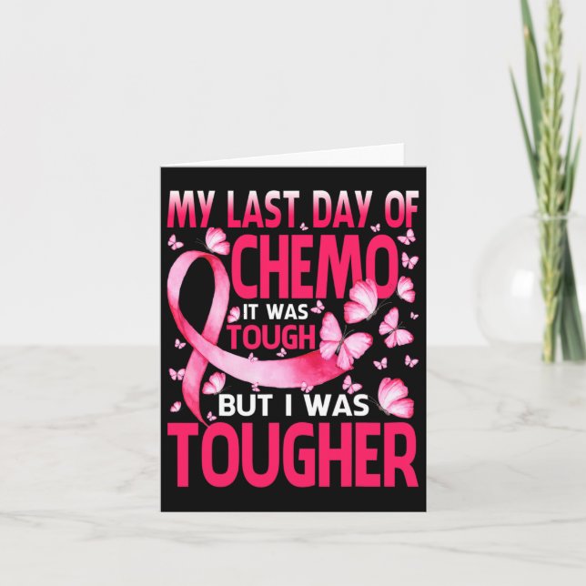 Carte La dernière Journée De Chemo Était Des Lauréats Du (Devant)
