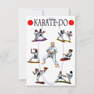 Carte la diversité du karaté, la façon