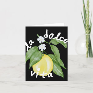Carte La Dolce Vita La Dolce Bride Italie Lemon Matching