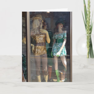 CARTE LA FÊTE DES MANNEQUINS