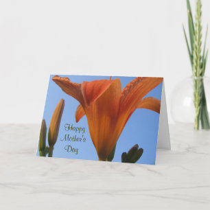 Carte La Fête des Mères Lilies