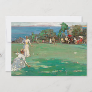 Carte La Fête du Croquet   Sir John Lavery