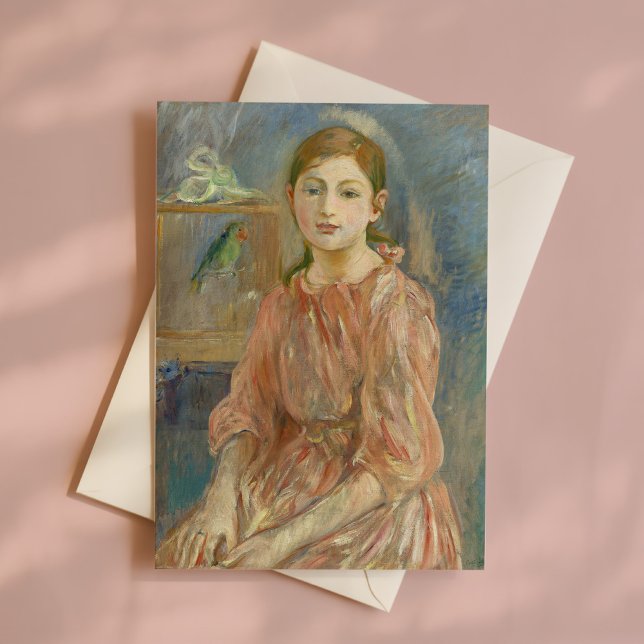 Carte La fille de l'artiste | Berthe Morisot (Créateur téléchargé)