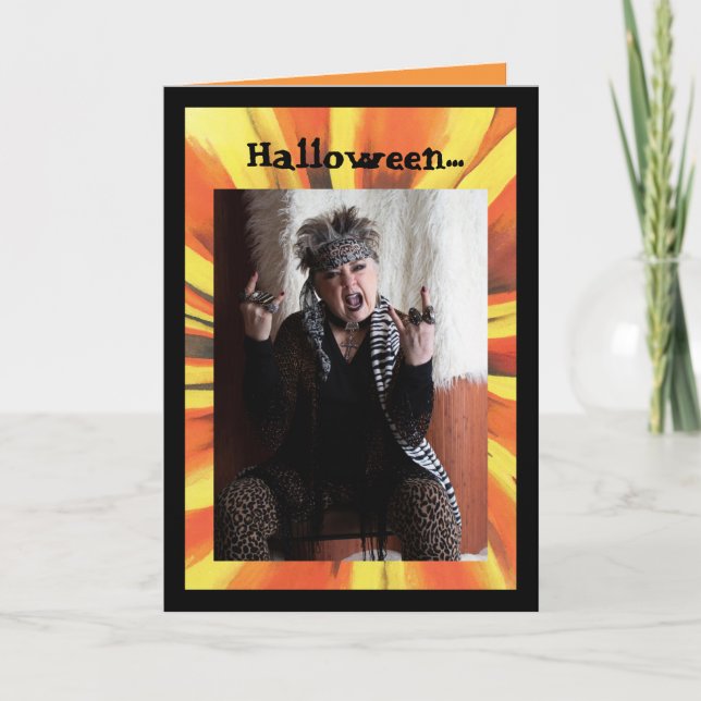 Carte La folie d'Halloween (Devant)