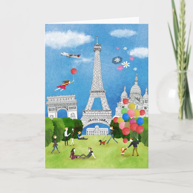 Carte La France colorée (Devant)