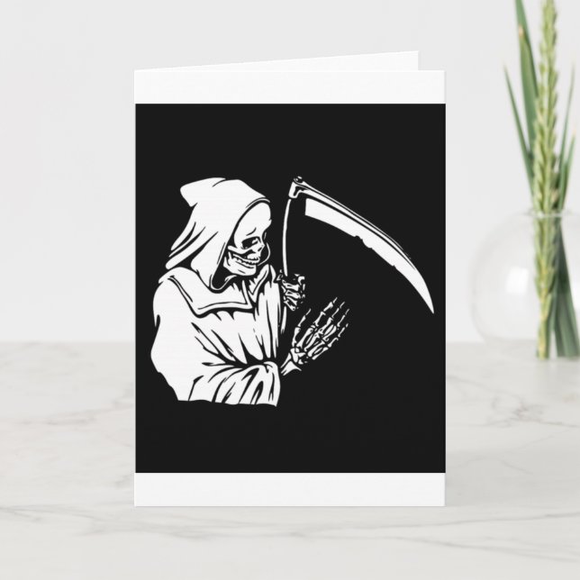 Carte La Grande Faucheuse ou la mort (Devant)