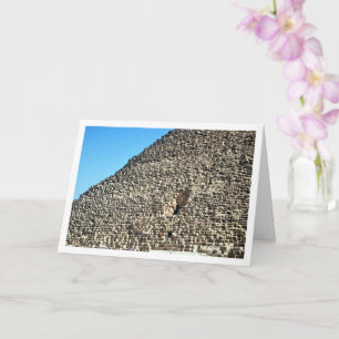 Carte La grande pyramide de Gizeh, égyptienne
