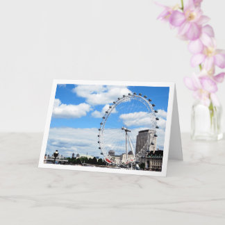 Carte La grande roue London Eye, Londres, Angleterre