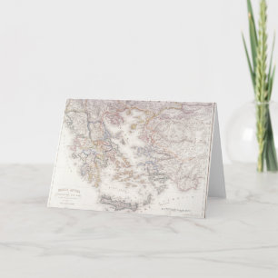 Carte La Grèce antique