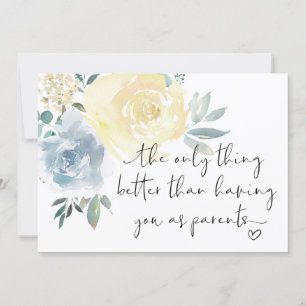 Carte La grossesse révèle de nouveaux grands-parents Je 