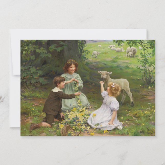 Carte La joie du printemps | Arthur John Elsley (Devant)