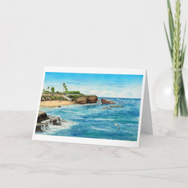 CARTE LA JOLLA COVE, LA JOLLA, CALIFORNIE (Devant)