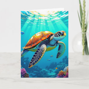 Carte La Journée mondiale des tortues marines est le 16 