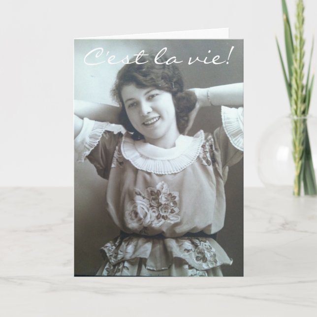 Carte La La de C'est luttent ! (Qu'est à dire la vie !) (Devant)