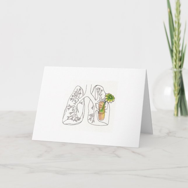 Carte là, là poumons (Devant)