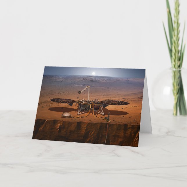 Carte La Lander de l'Insight (Devant)