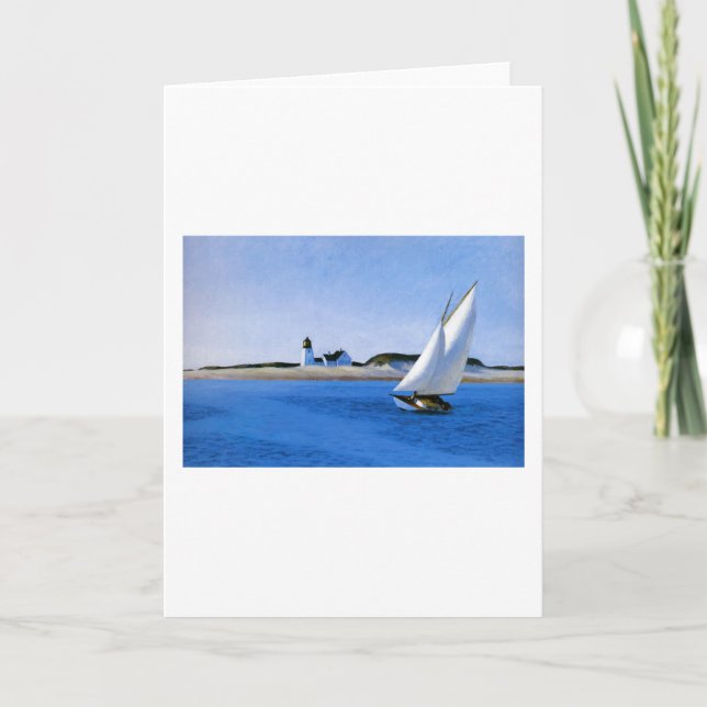 Carte La longue jambe - Edward Hopper (Devant)