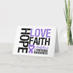 Carte La Lymphome de Hodgkin HOPE LOVE FOTH
