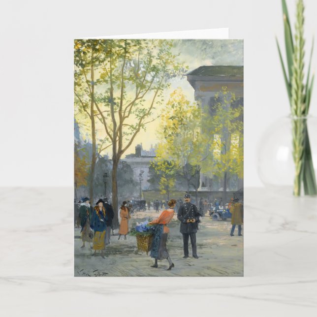 Carte La Madeleine | Victor Gabriel Gilbert (Devant)